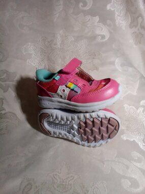 Baby Jazz Lite Saucony Sneakers Shoes US 5M Pink Unicorn Heel Like NEW